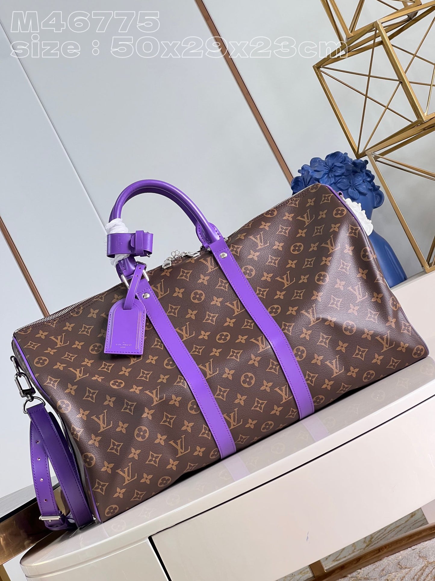 LV Keepall con bandolera 50cm M46775