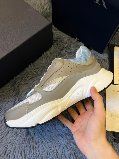 Dior B22 Sky Blue And Grey Trainer