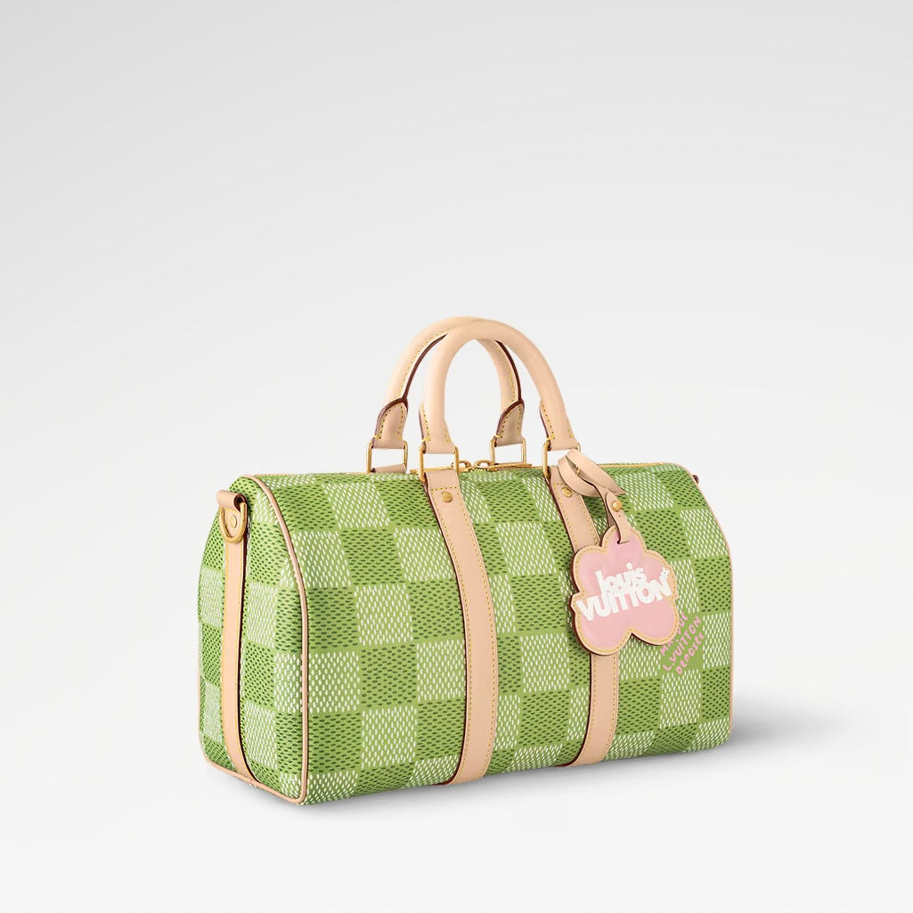 LV Keepall con bandolera monogram N40671