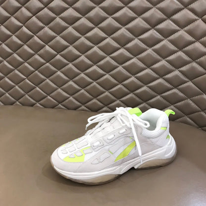 AMIRI Bone Runner white yellow Neon