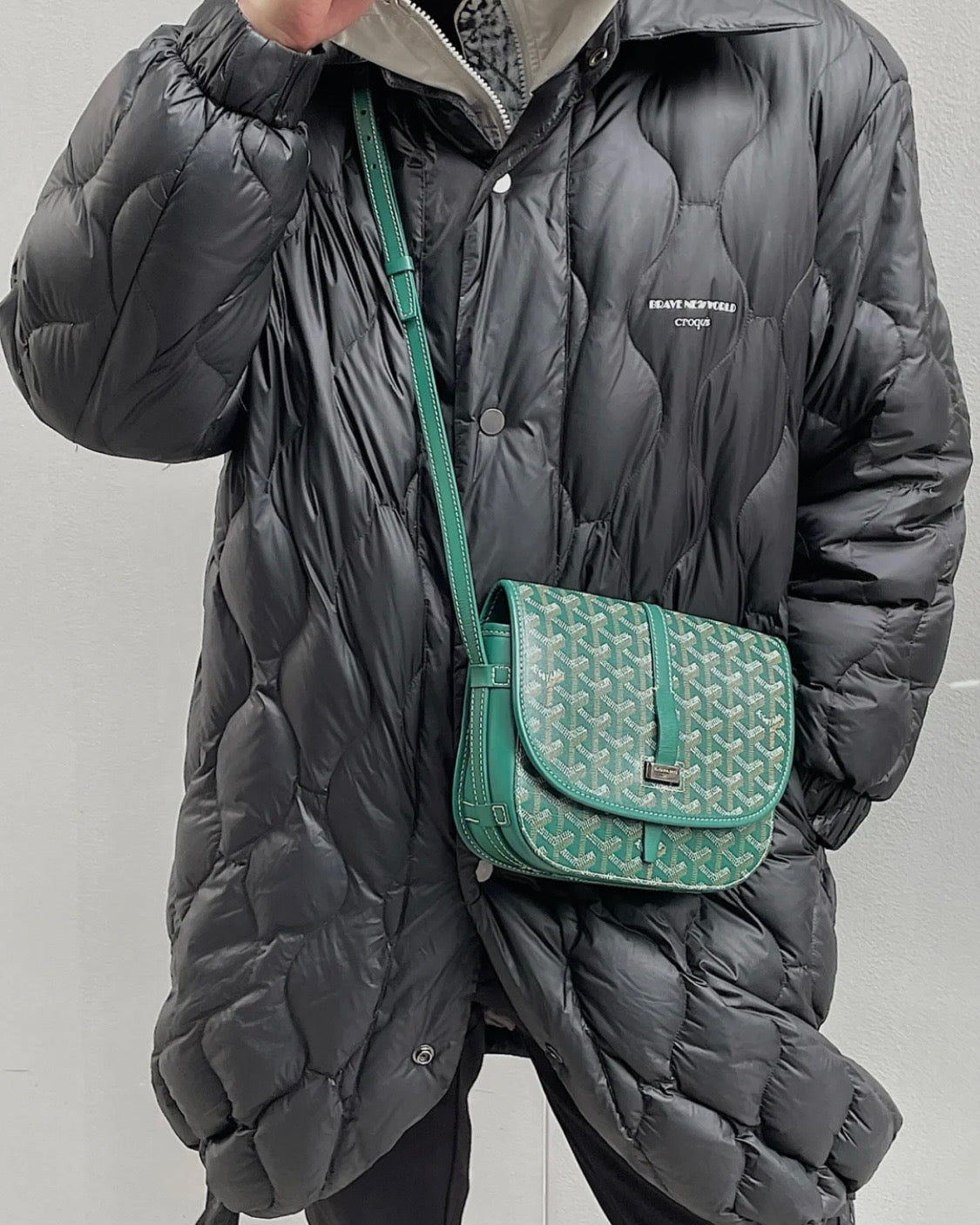 GOYARD Belvedere PM GREEN