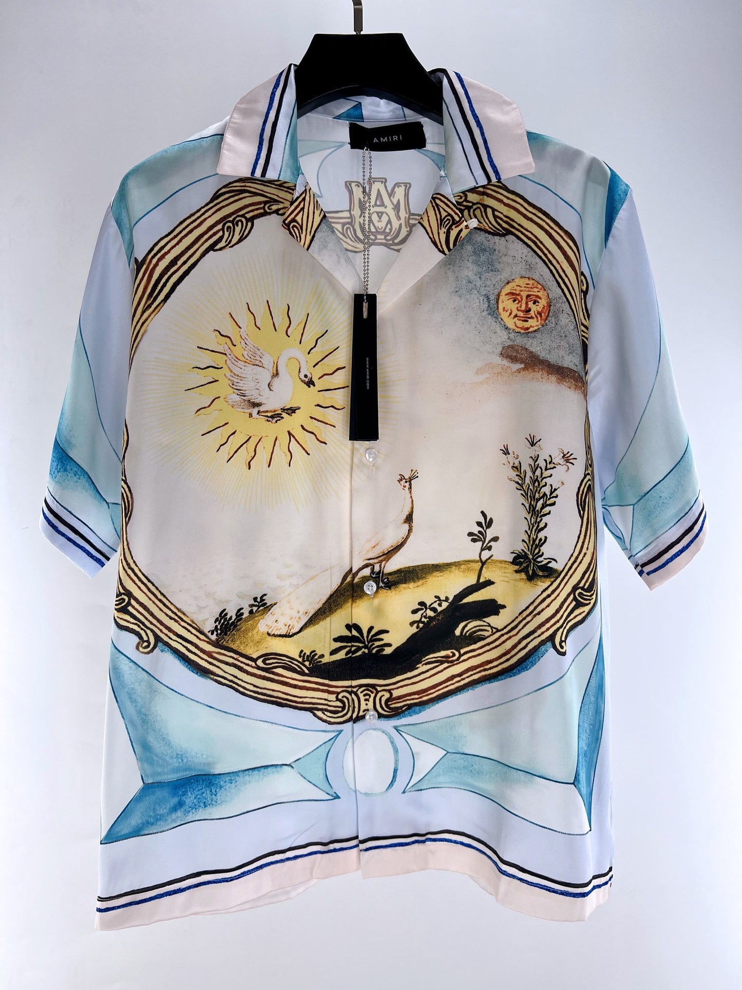 AMIRI CAMISA LANDSCAPE FRAME