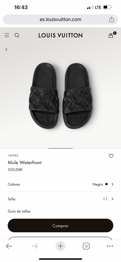 LV Waterfront Mule 1A9FKS