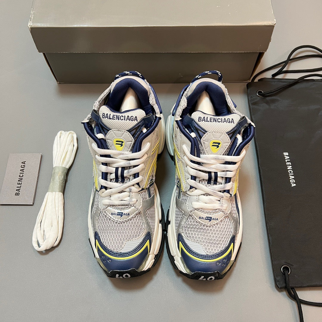 BALENCIAGA RUNNER White Blue Yellow