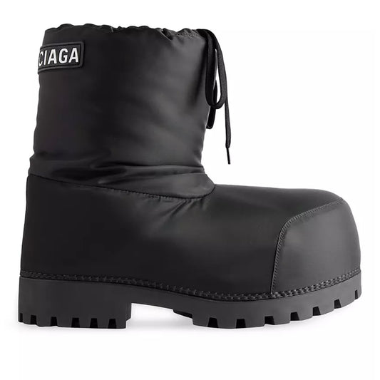 BALENCIAGA SKIWEAR - ALASKA LOW BOOT IN BLACK