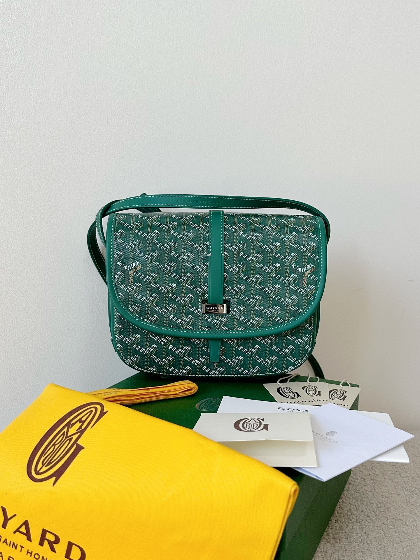 GOYARD Belvedere PM GREEN