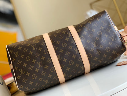 LV Keepall con bandolera monogram