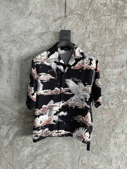 AMIRI CAMISA ALL OVER PEGASUS VACATION