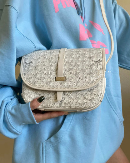 GOYARD Belvedere PM WHITE