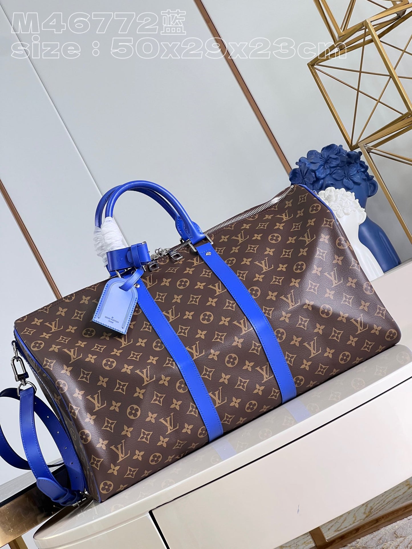 LV Keepall con bandolera 50cm M46772