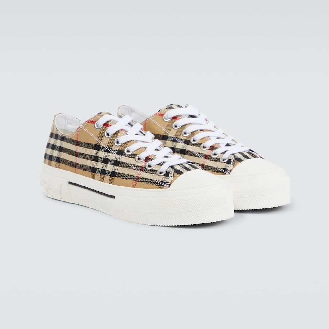 Burberry check sneakers