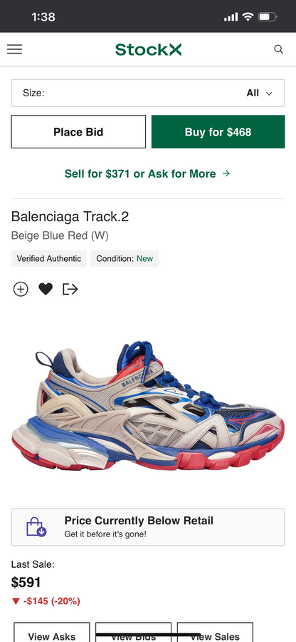 Balenciaga Track (VARIOS MODELOS)