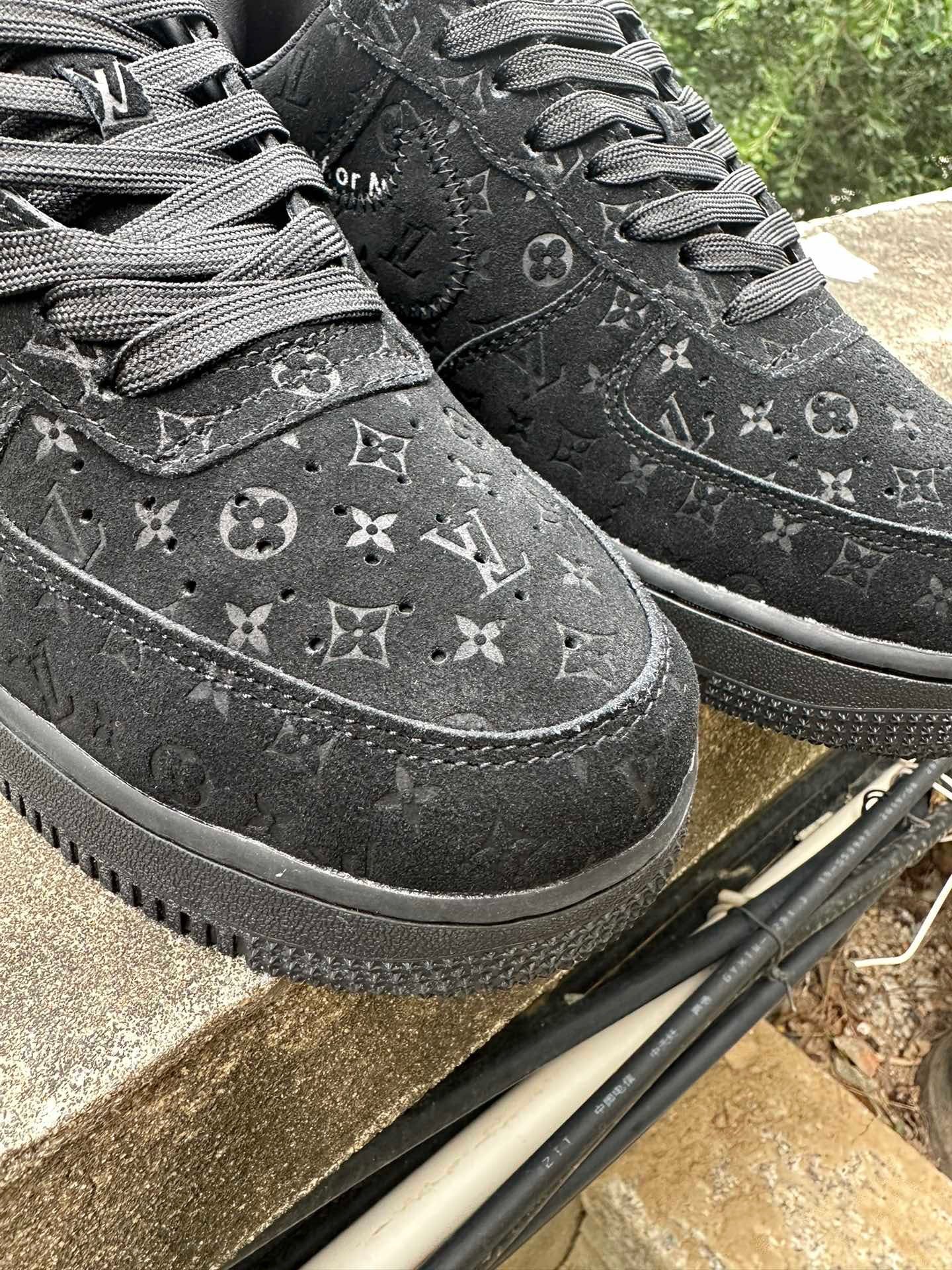 LV Nike AF1 Virgil Abloh BLACK