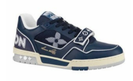 Louis Vuitton Trainer Navy Mesh 1A9DEG