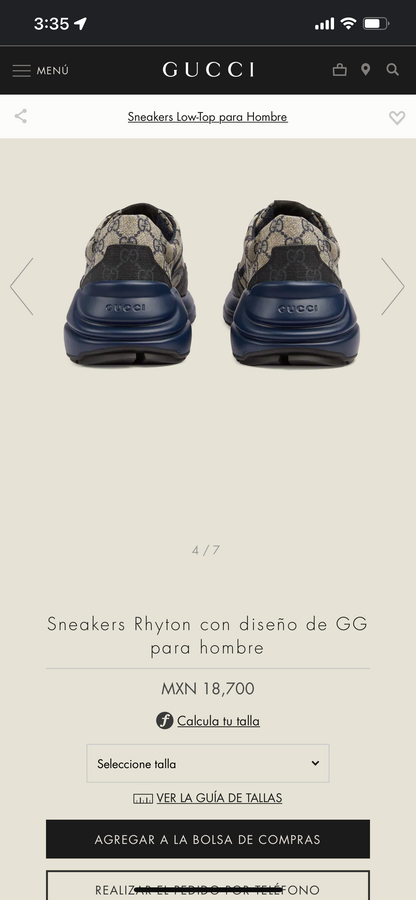 GG Gucci Rhyton (Varios Modelos)