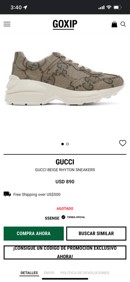 GG Gucci Rhyton (Varios Modelos)