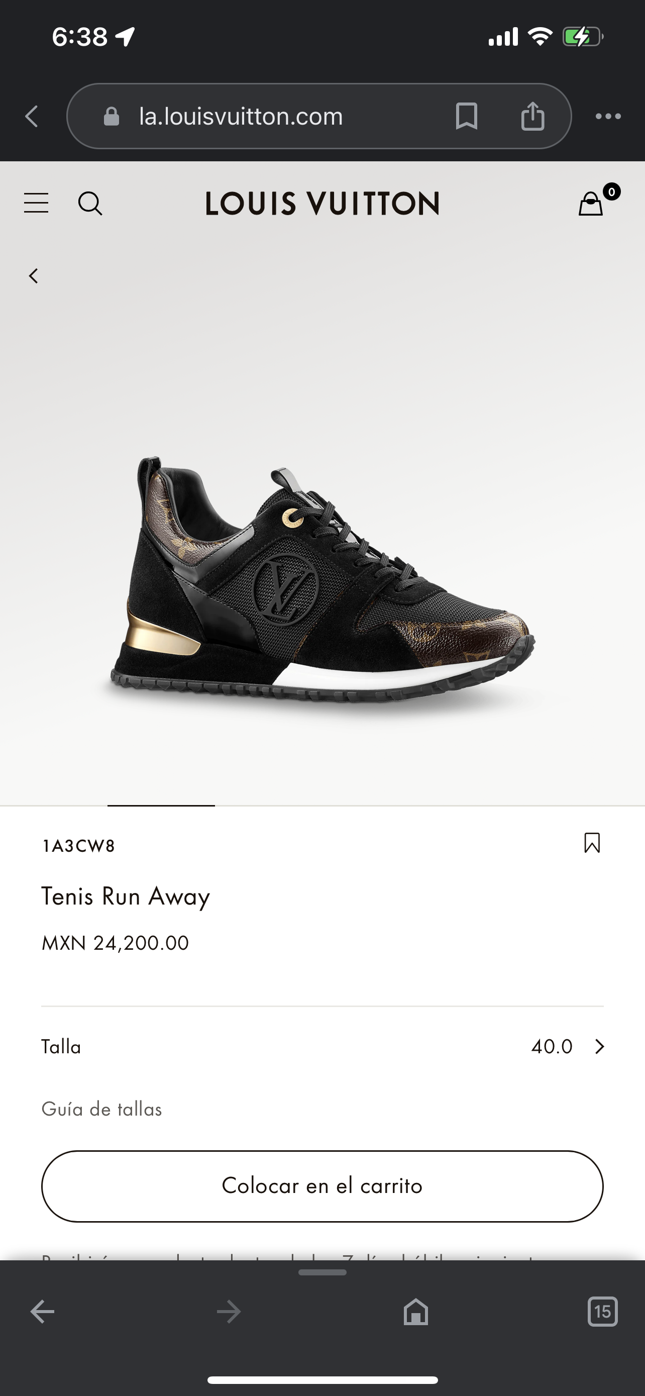 Lv Run Away (Varios Modelos)