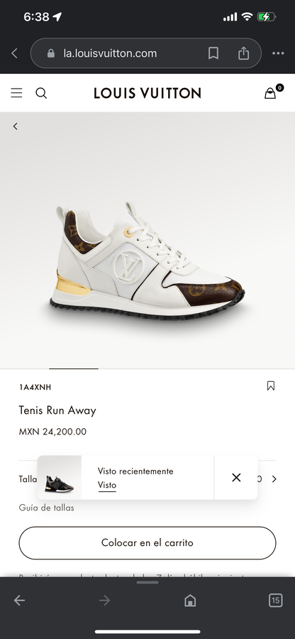 Lv Run Away (Varios Modelos)