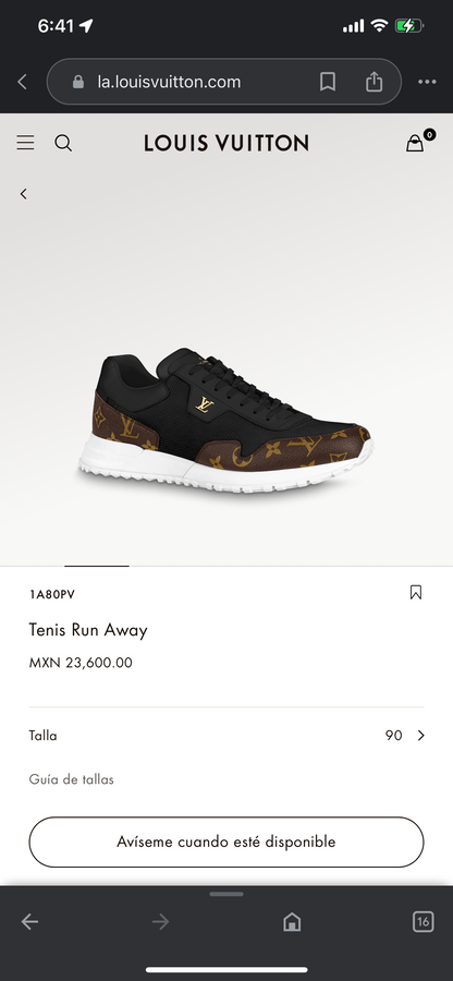 Lv Run Away (Varios Modelos)