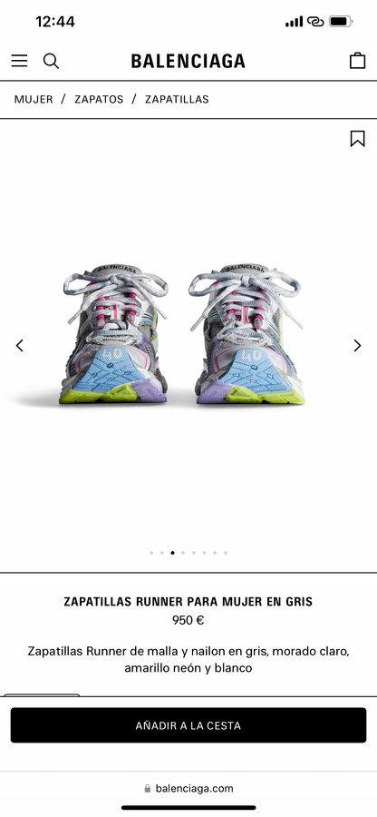 BALENCIAGA RUNNER Multi Color Pretty Girl