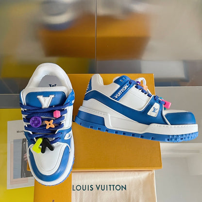 LV Maxi Trainer Sneaker Blue