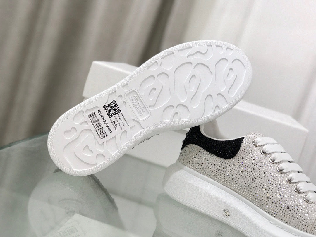 Alexander McQueen Oversized Sneakers Crystal Embellished