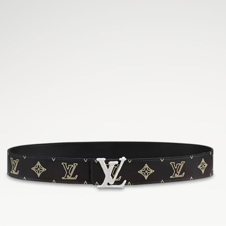 LV BELT Cinturón reversible Shape Raffa de 4 cm