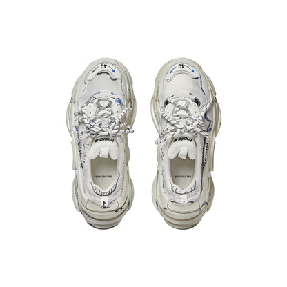 Balenciaga TRIPLE S SKETCH SNEAKER IN WHITE