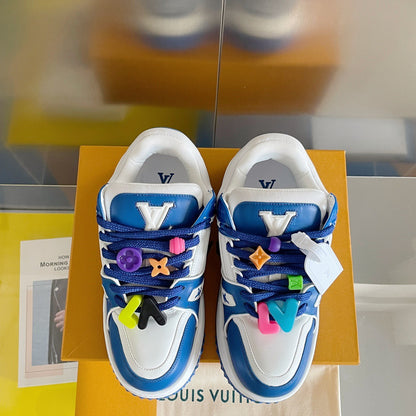 LV Maxi Trainer Sneaker Blue