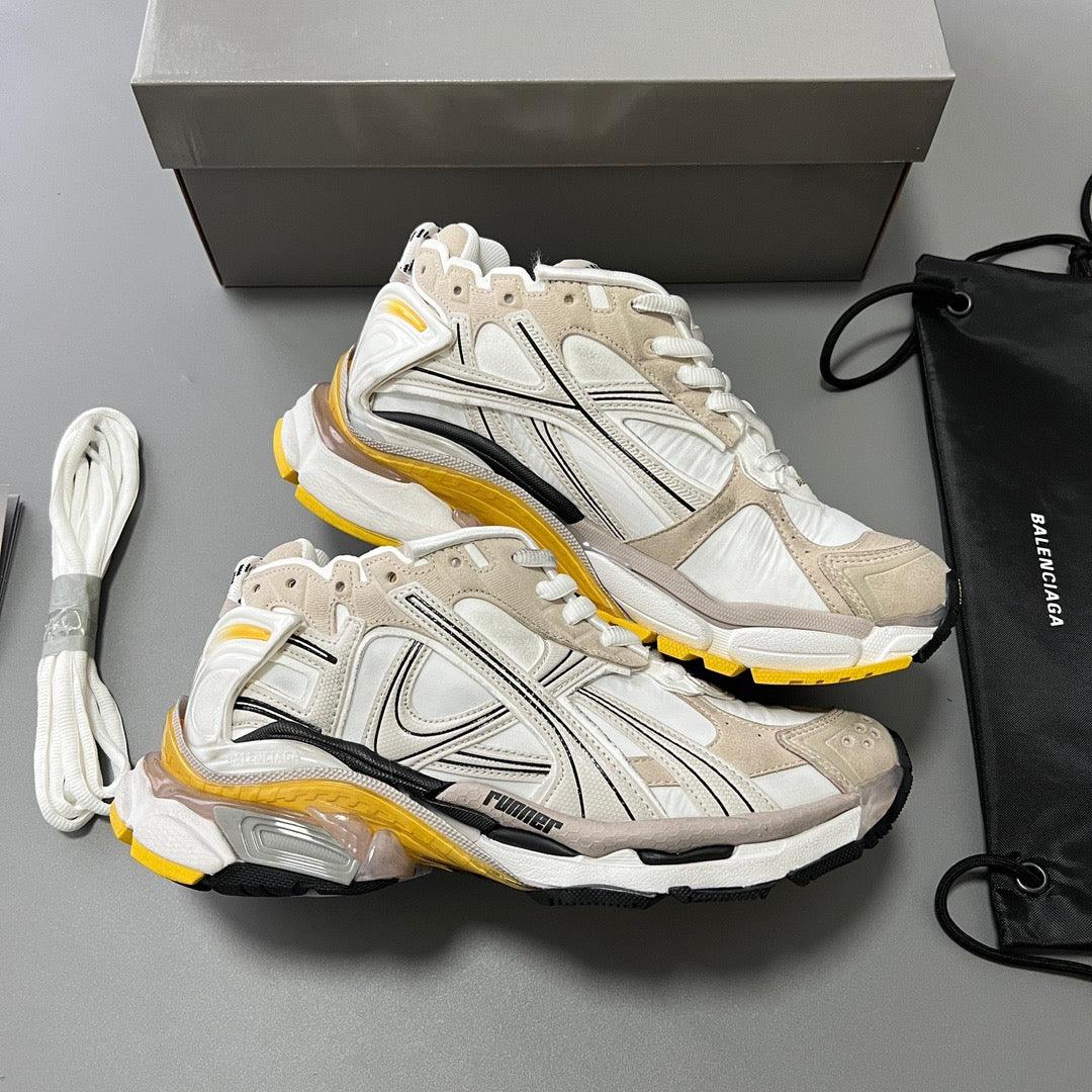 BALENCIAGA RUNNER White Yellow