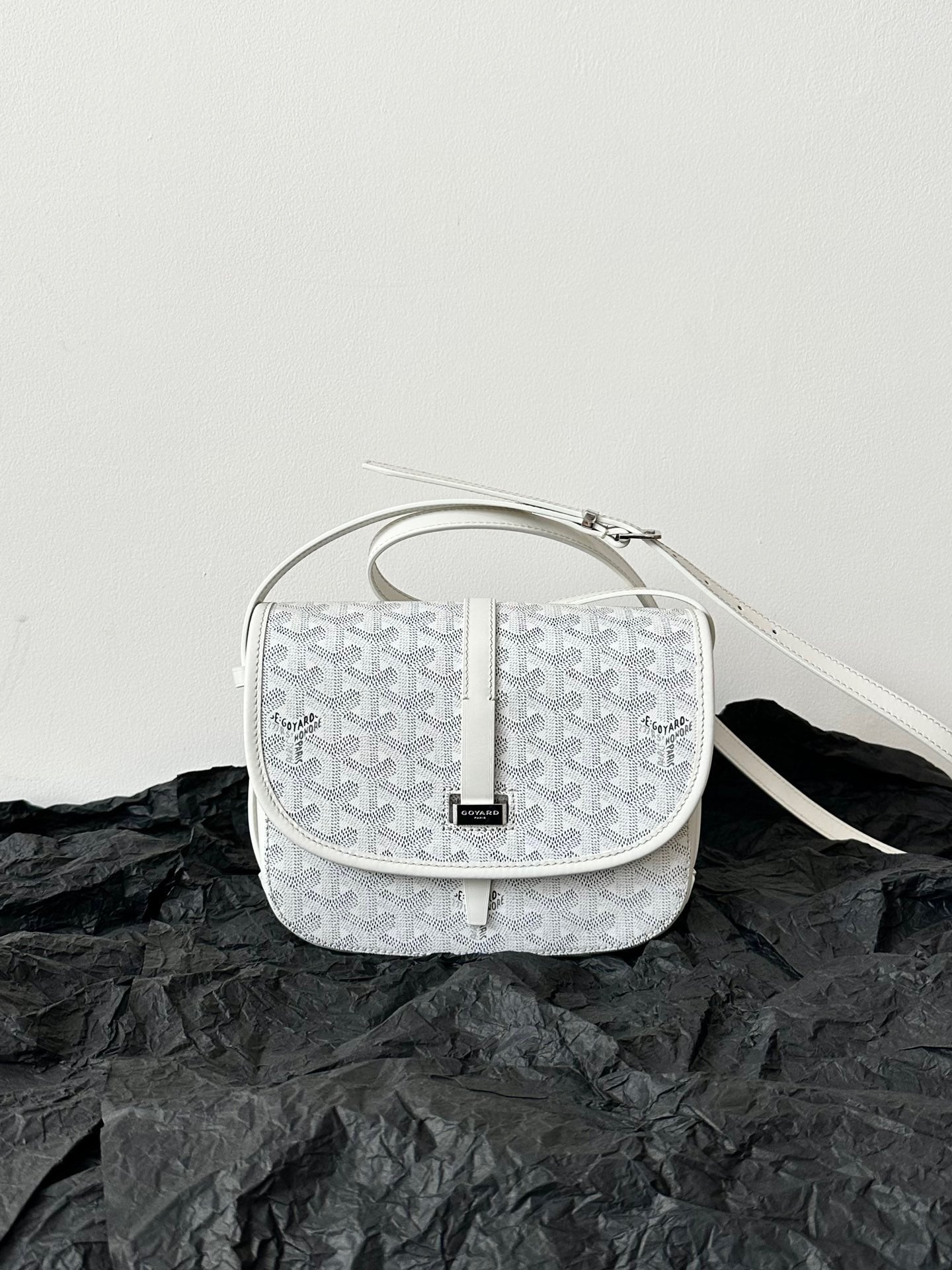 GOYARD Belvedere PM WHITE