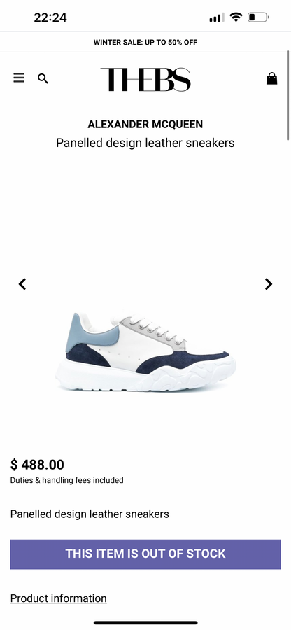 Alexander McQueen Sprint Runner