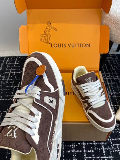 LV Trainer Sneaker Gamusa Marron