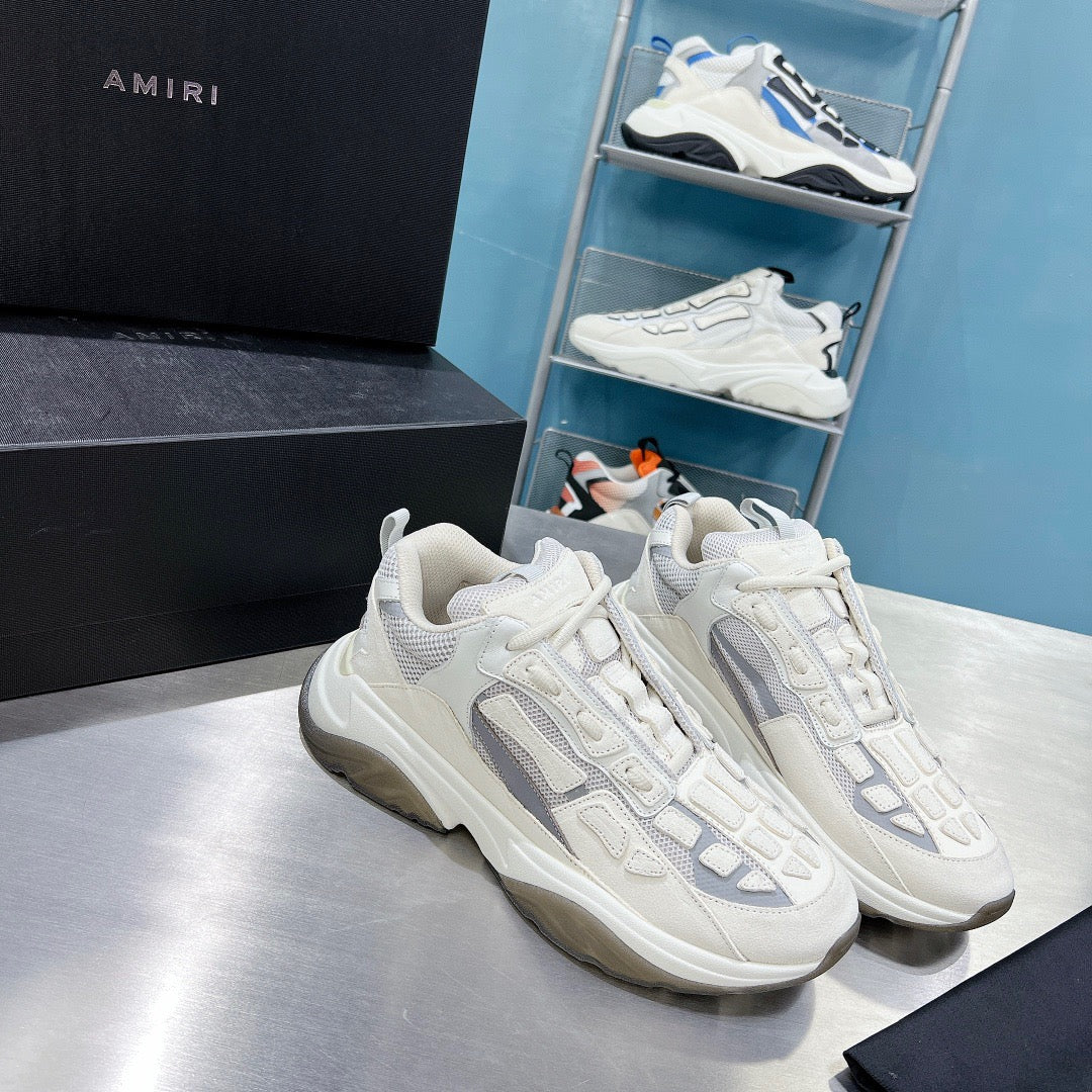 AMIRI Bone Runner / White Grey