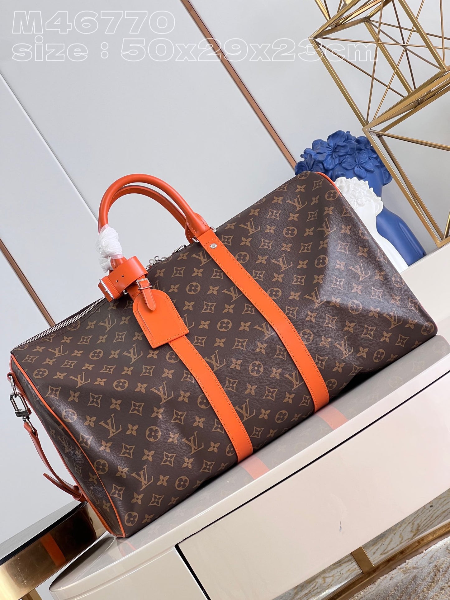 LV Keepall con bandolera 50cm M46770