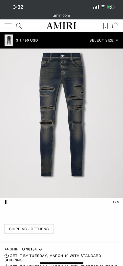 AMIRI JEANS