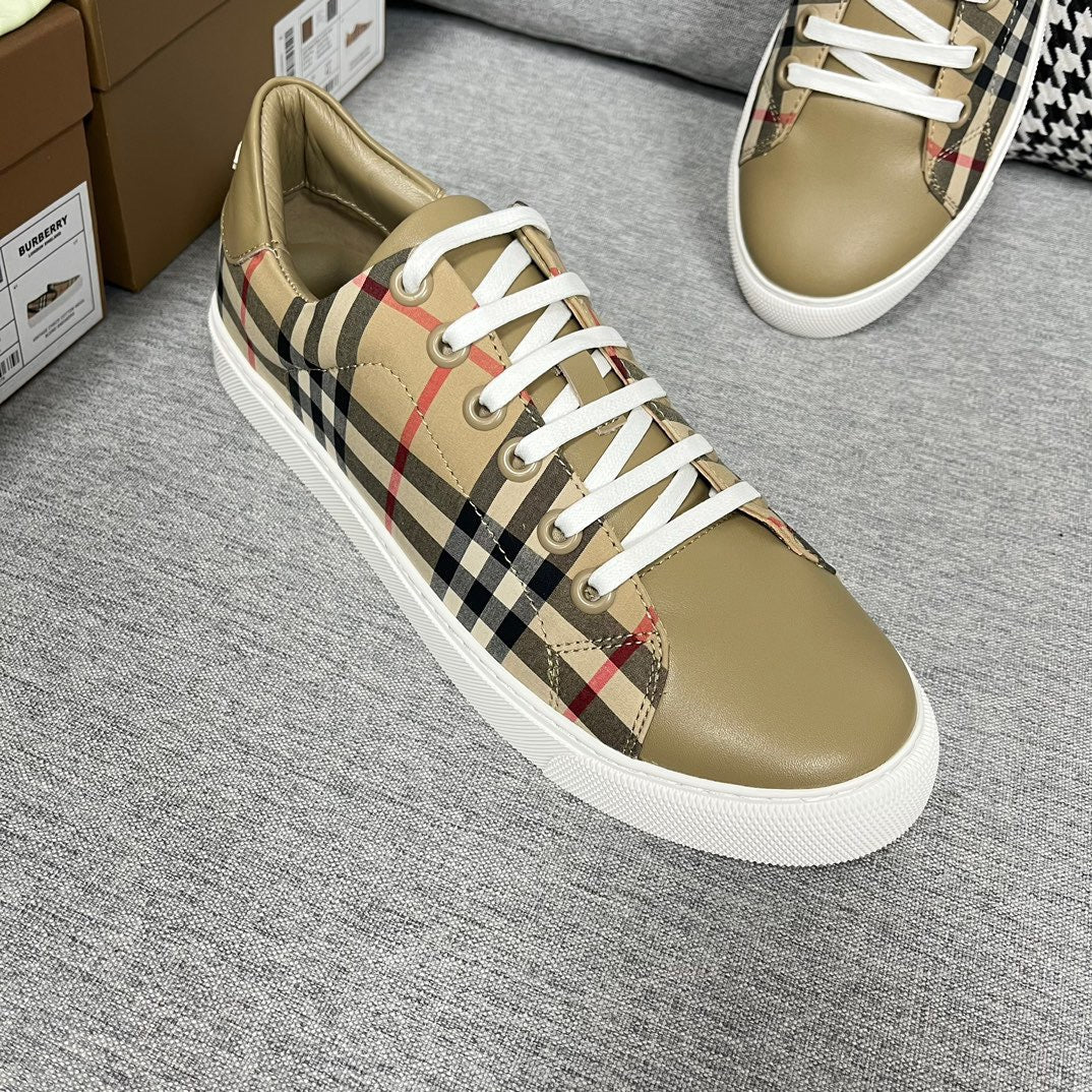 Burberry Check Low Top Sneaker