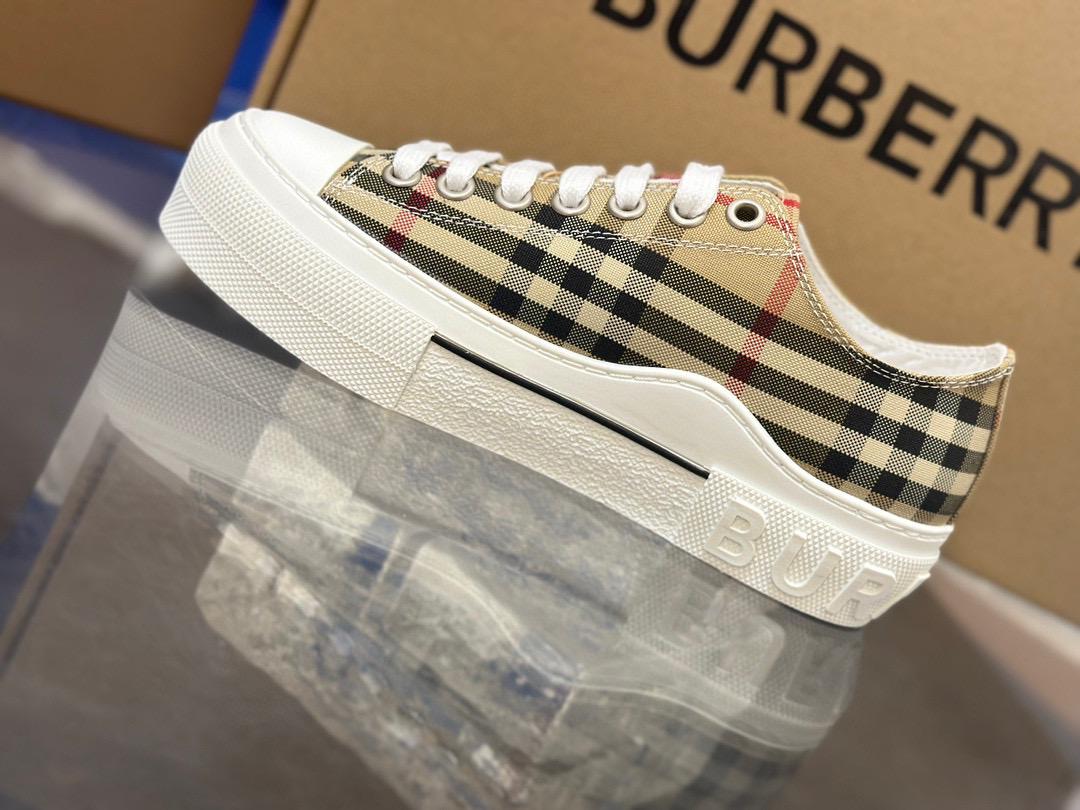 Burberry check sneakers