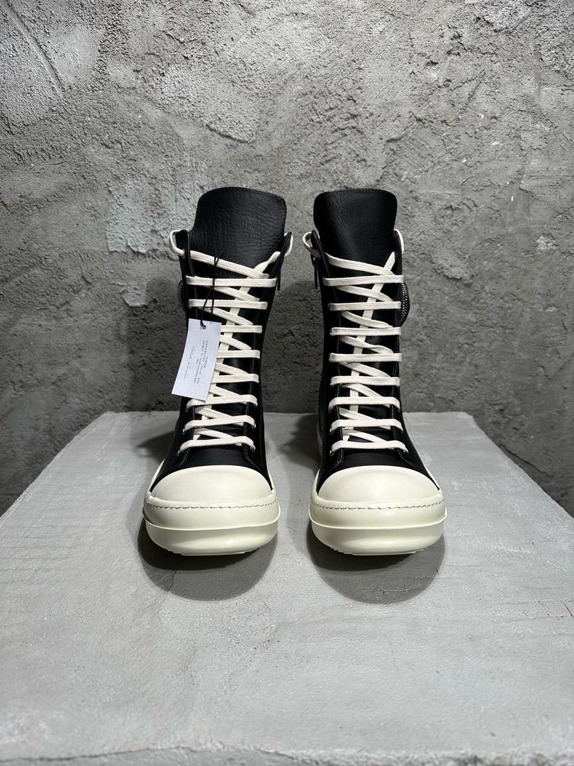 Rick Owens Leather Sneakers