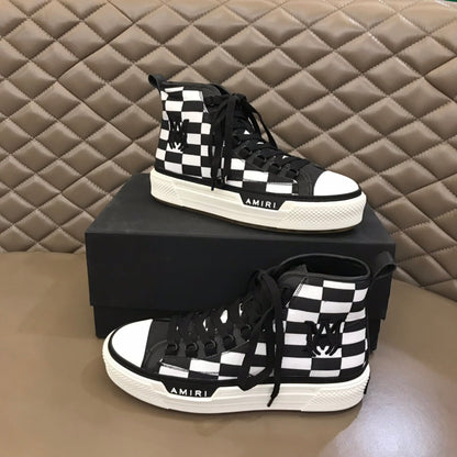 AMIRI Court High Checkerboard