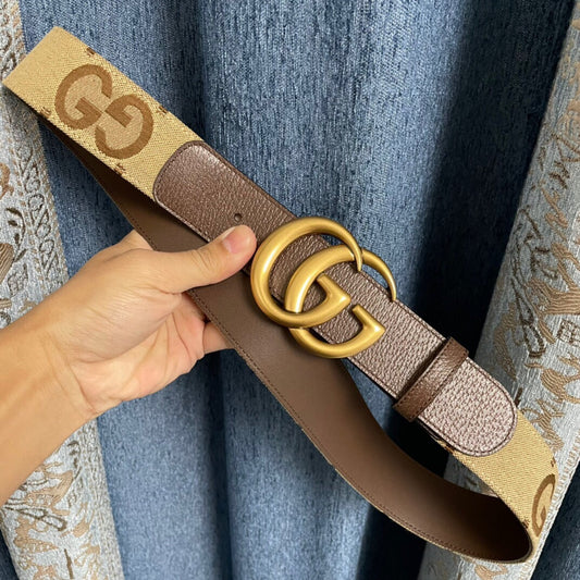 GUCCI Breiter GG Marmont Gürtel