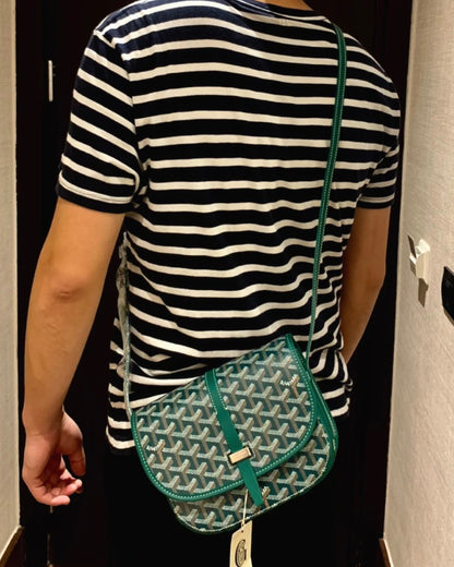 GOYARD Belvedere PM GREEN