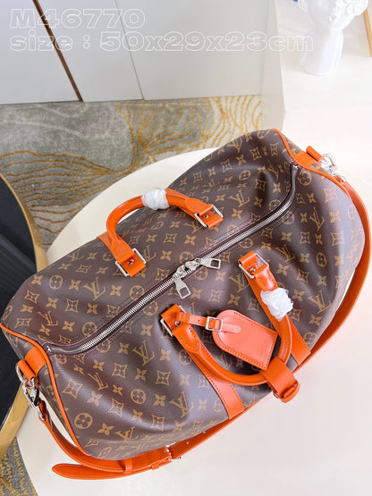 LV Keepall con bandolera 50cm M46770