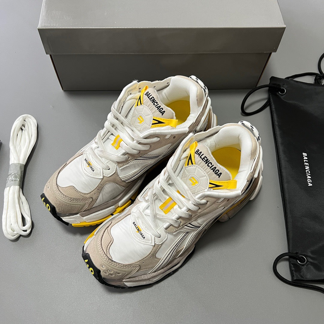 BALENCIAGA RUNNER White Yellow