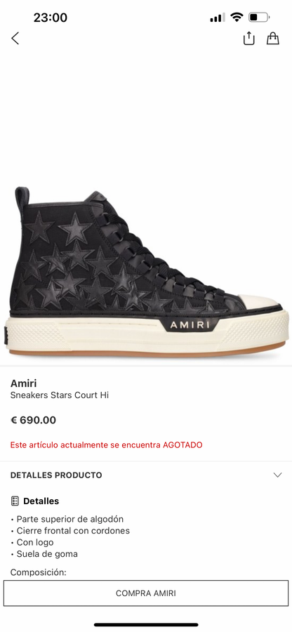 AMIRI - STARS COURT HI