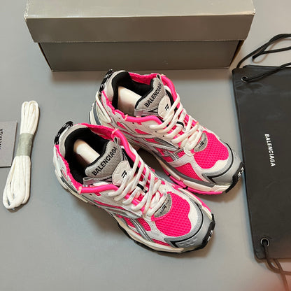 BALENCIAGA RUNNER White Flou Pink