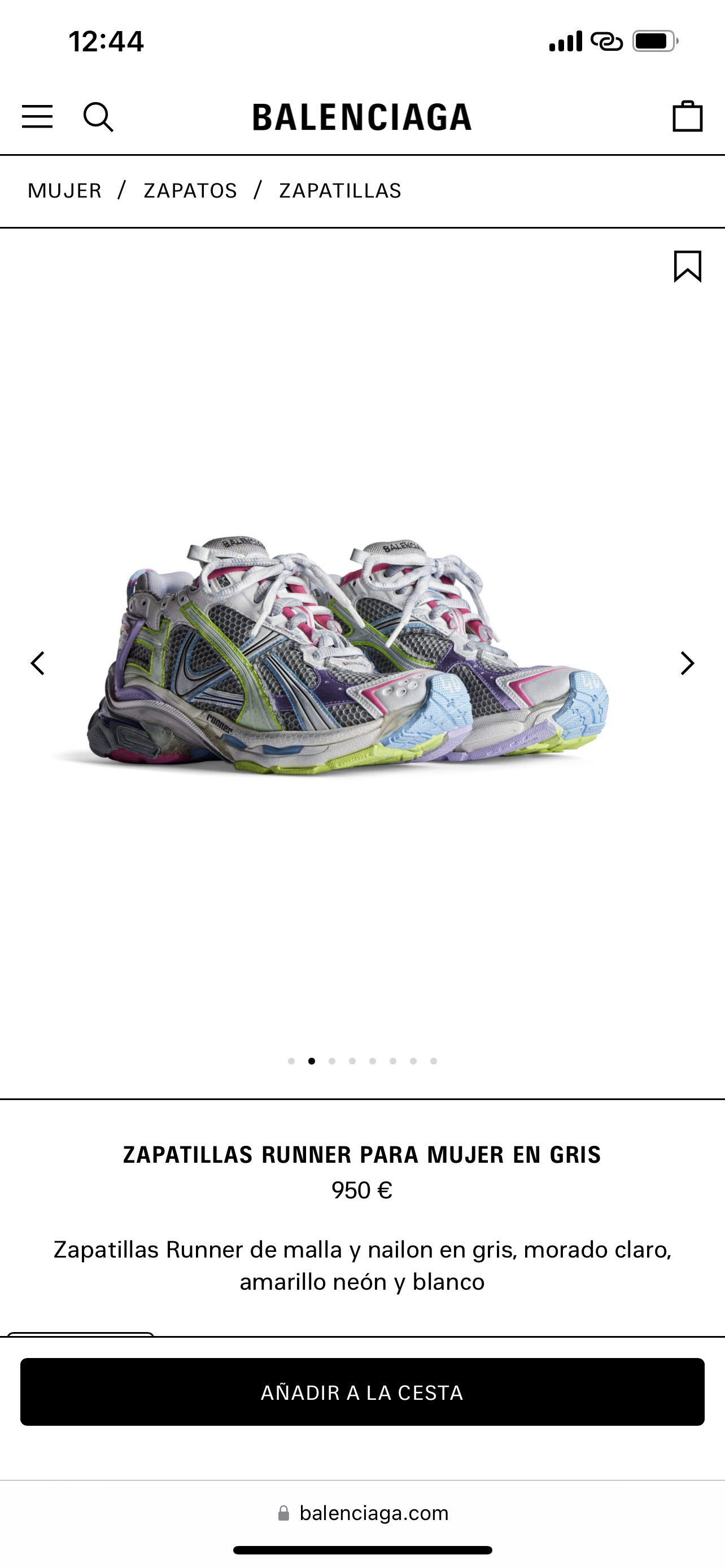 BALENCIAGA RUNNER Multi Color Pretty Girl