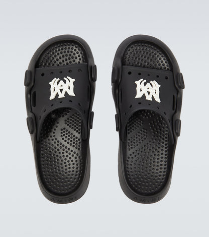 AMIRI Sunday Slides Black