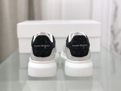 Alexander McQueen Oversized Sneakers Crystal Embellished