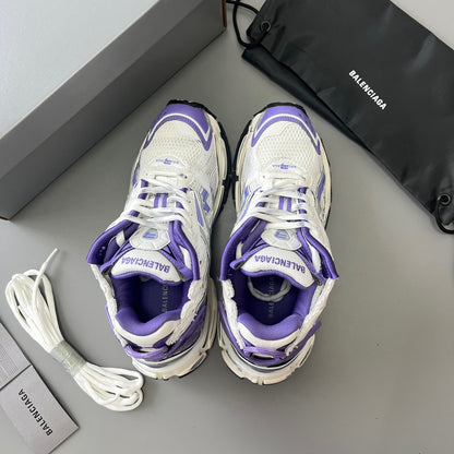 BALENCIAGA RUNNER GRAFFITI SNEAKER IN WHITE